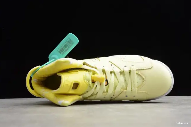 Rep TBK 543390-800 Yellow 6 Retro Dynamic (GS) Jordan Air Floral 0503